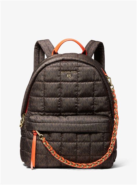 michael kors signature slater medium backpack|Michael Kors medium backpack sale.